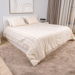 3 Piece Lace Fabric Comforter King Size Set image number 0