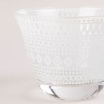 Dallaty white and silver porcelain and glass Tea and coffee cups set 18 pcs image number 3