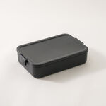 Brabantia large plastic luchbox 16.7*25.5*6.2cm dark gray image number 0