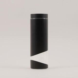 Alberto 4pcs glass canister set, black
