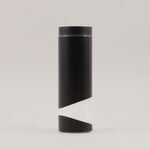 Alberto 4pcs glass canister set, black image number 1