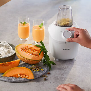 Philips 3000 Series Blender, Pro Blend System, 450W, 1.9L, White
