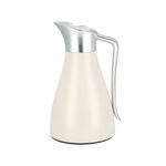 Steel Vacuum Flask Matt Silver And Pink 1.0L image number 1