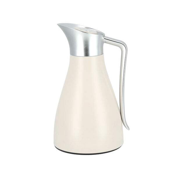 Steel Vacuum Flask Matt Silver And Pink 1.0L image number 1