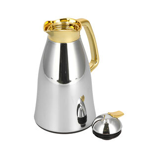 Dallaty Thermos Stainless Steel Gold Chrome, 1L