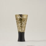 Ambra gold metal arabic calligraphy oud burner with a box and a picker 14*14*28 cm image number 3