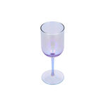 Set Of 4 Clear Juice Glass With Blue image number 2