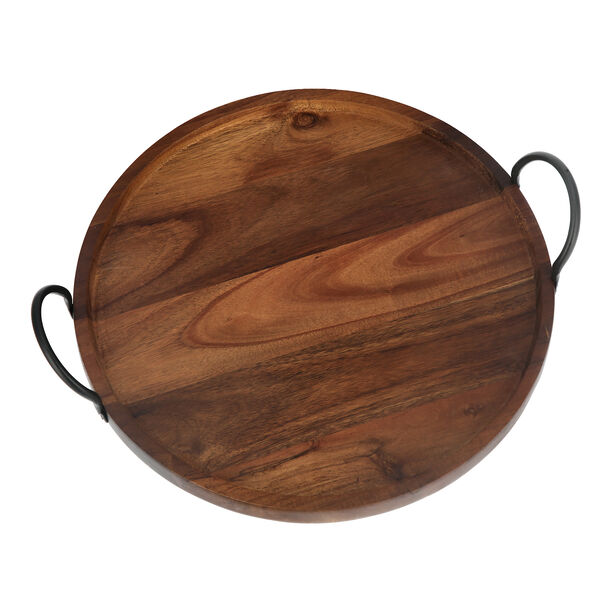 ACACIA ROUND SERVING TRAY image number 2