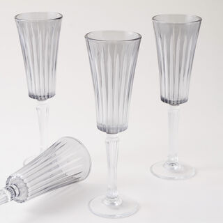 لا ميسا طقم أكواب عصير زجاج 4 قطع 180 مل، أخضر