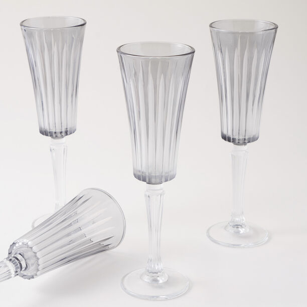 لا ميسا طقم أكواب عصير زجاج 4 قطع 180 مل، أخضر image number 0