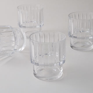 لا ميسا طقم أكواب زجاج 4 قطع 10سم