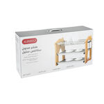 Alberto stainless steel 3 layers dish rack image number 4