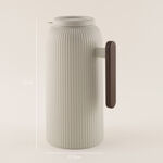 Dallaty White Plastic Thermos 1L image number 2