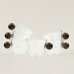 Dallaty 6pcs coffee cup set with wooden handles image number 4