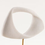 Homez huda pisa decorative sculpture 31*8*33cm, white image number 2