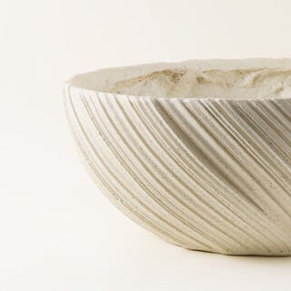 Homez resin planter, white 50.2*50.2*20.2cm