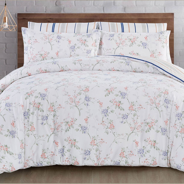 4 Pcs Comforter Set Teselia Twin Size image number 0