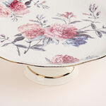 La Mesa beige porcelain 2 tiered cake stand image number 2