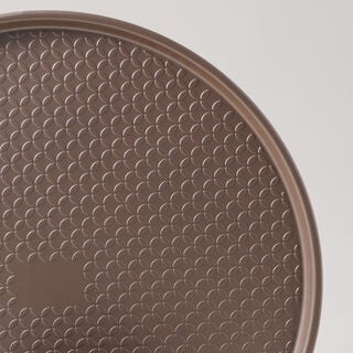 Alberto Carbon Steel Pizza Pan 36*36*3Cm