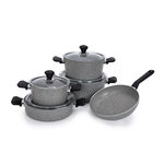 Pentola 9 Pieces Granite Cookware Set Blue image number 1