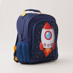 Small backpack with pencil case, 12 inches, Rocket image number 2