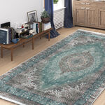 Cottage Silky Carpet Velvet Ice Blue 80X150 image number 0