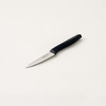 Alberto 6 piece stainless steel and black wood knife block set image number 3