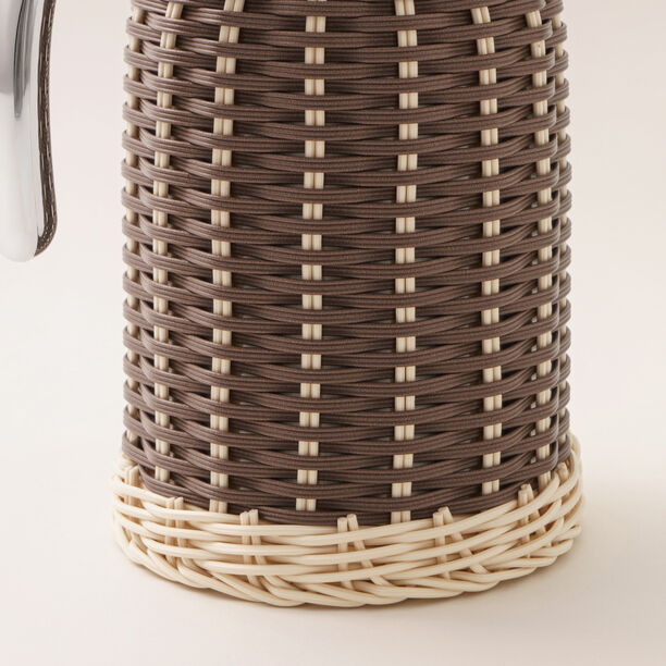 Dallaty stainless steel vacuum flask 1.2L, brown image number 2