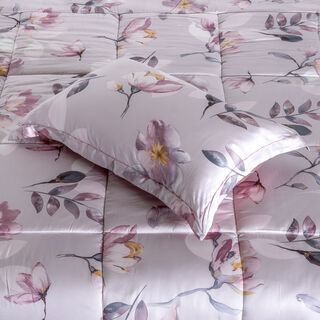 Boutique blanche tencel 3pc king comforter set 220*240cm, pink