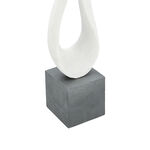 Abstract Home Accent With Marble Base 16.5*15*70.5 cm image number 2