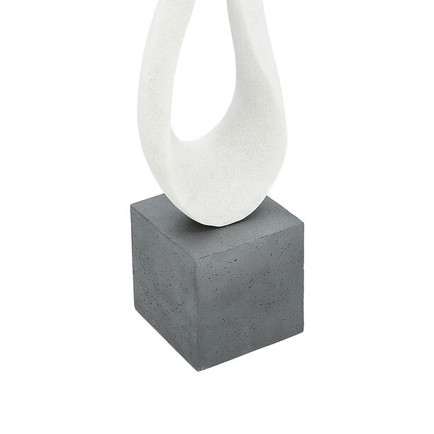 Abstract Home Accent With Marble Base 16.5*15*70.5 cm image number 2