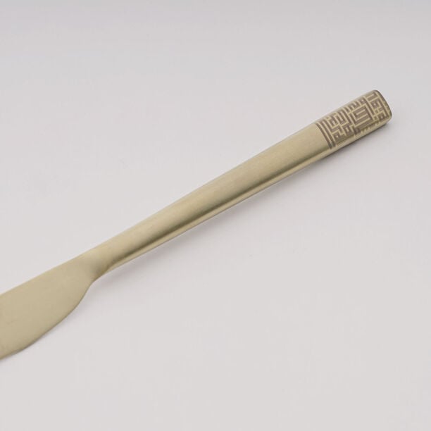 لاميسا طقم ملاعق مائدة بنقشة ليزر، ذهبي شامبين، 16 قطعة image number 3