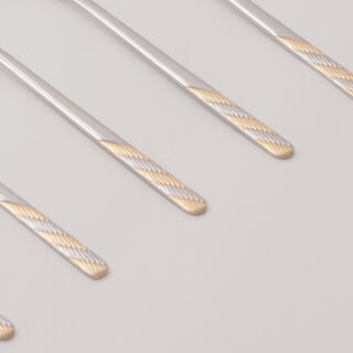 Pentola stainless steel dinner spoon set 6pcs with mirror polish 3mm