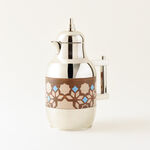 دلتي طقم دلة خشب قطعتين 1 لتر+ 1 لتر image number 1