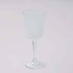 La Mesa Set Of 4 Frosted Stem Glass Clear 290Ml image number 1