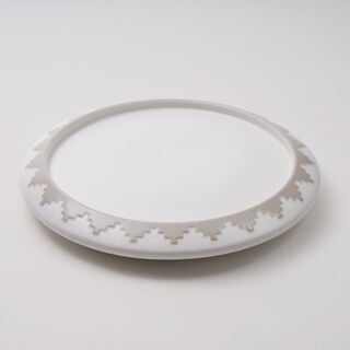 Pearl Collection La Mesa Cutlery Stand With Wood Base, 25 cm Height