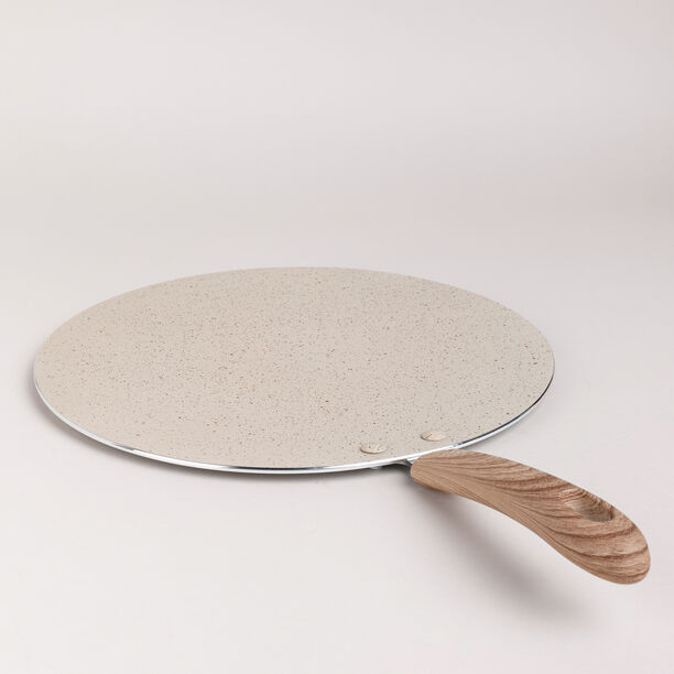 Alberto Non Stick Forged Aluminum Tawa Pan Cream Color image number 0