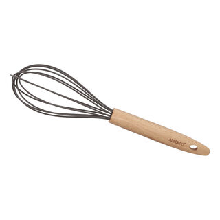Alberto Silicone Whisk With Wooden Hand Assorted Colors