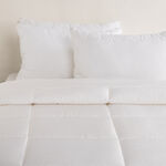 بوتيك بلانش حشوة لحاف بامبو 300 خيط مضاد للبكتيريا أبيض 200*200 سم image number 0