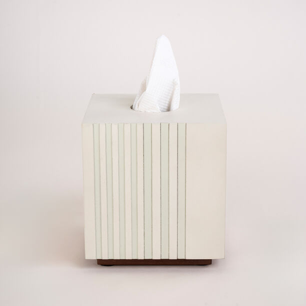 Tissue Box Dia 14* Ht: 15 Cm image number 3