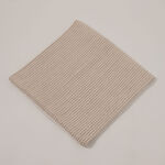 Boutique Blanche cotton square cushion cover 45*45cm, white image number 1