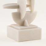 Homez resin jazz decorative sculpture 27.5*22.5*40.5cm, beige image number 5