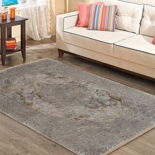Cottage Silky Carpet Velvet Cream 80X150 Cm