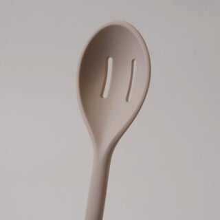 Alberto slotted silicone spoon cream 27.5*6.3*2.5cm