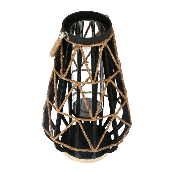 Lantern Bamboo Black Dia 36.5 *Ht: 56 Cm image number 2