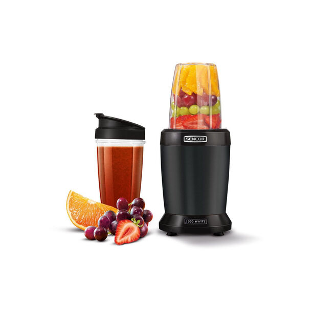 Sencor tritan black 1000W nutri blender, 1.2L& 0.8L image number 9