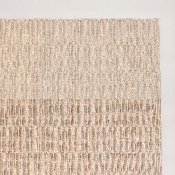 Hand woven rug size 120*75cm beige image number 2