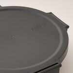 Brabantia plastic lunch bowl 1L 21.5*21.5*6cm dark gray image number 1