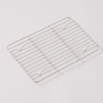 Alberto ceramic baking pan with metal grid 2000ml 32*19.7*6cm, beige image number 3