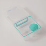 البرتو علبة غداء بلاستيكية، أخضر 2460مل image number 3